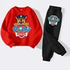 PAW Patrol Cartoon Printed Boys & Girls 2-Piece Sweatshirt and Pants Kids Tracksuit Casual Sport Set 1