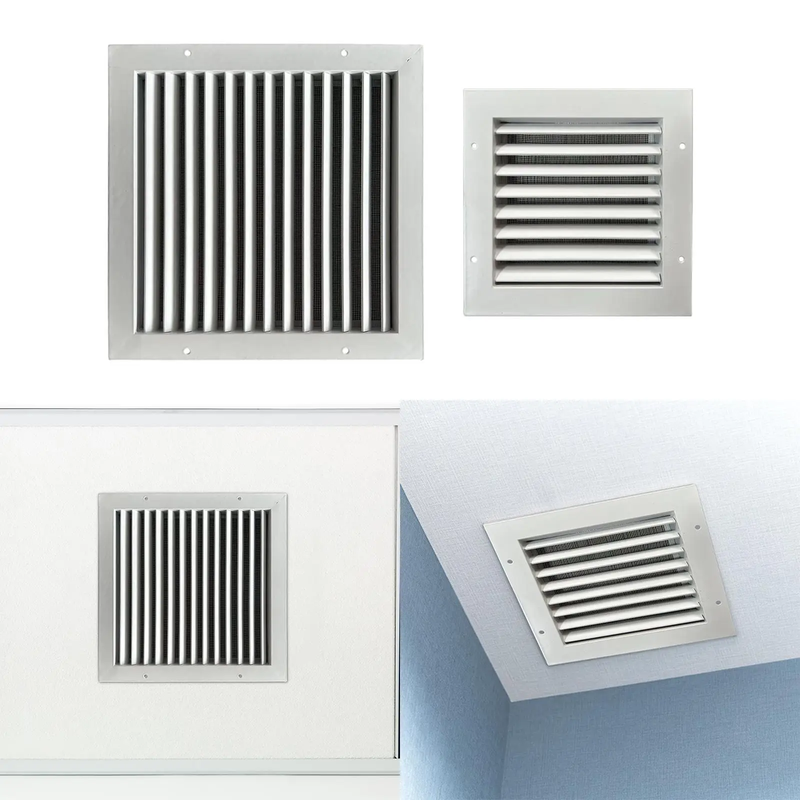 Air Vent Louver Linear Bar Grilles Aluminum Return Grille Direction Air Vent