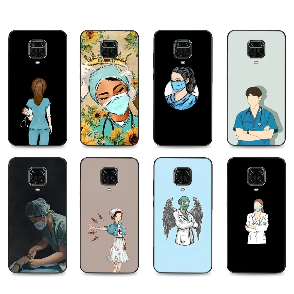 

Nurse doctor medicina Phone Case For Xiaomi Mi 5X 8 9 10 11 12 lite pro 10T PocoX3pro PocoM3 Note 10 pro lite