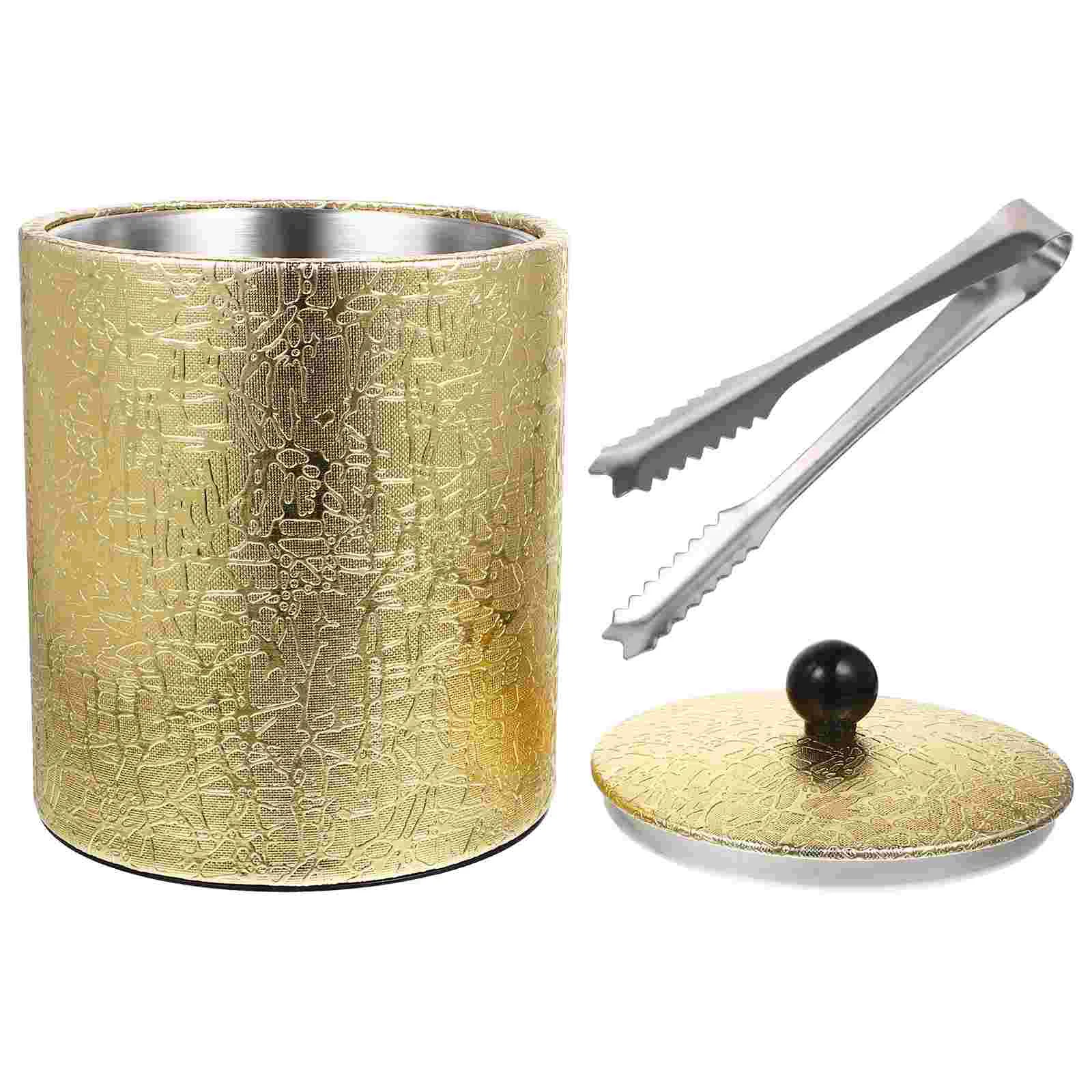 

Stainless Steel Ice Bucket Thickened Champagne Wine Bucket Wine Bucket