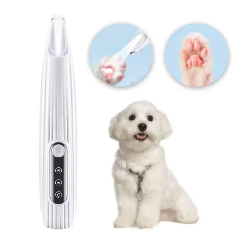 Electric Dog Cat Hair Clippers Ear Eyes Paw Hair Cutter Trimmer USB Rechargeable Pet Grooming Supplies Ceramic steel blade hair trimmer pet clipper dog hair trimmer pet hair trimmer dog clipper