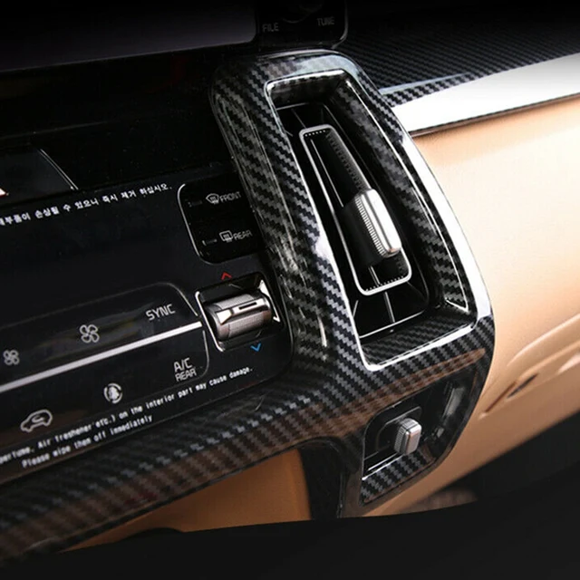 Carbon fiber car dashboard air vent rahmen trimmt für kia sorento Prime  2021 2022 2023 2024 MQ4 zubehör innen 4 2020 - AliExpress