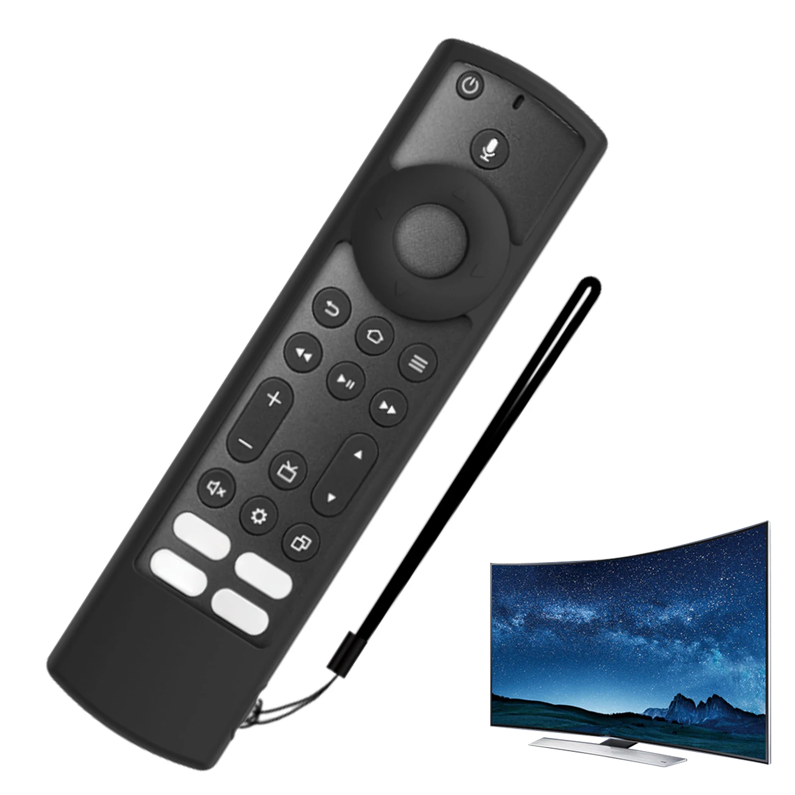 Remote Control Cover For Nsrcfna21 Ctrc1us21 Silicone Protective Case Skin Sleeve Glow In