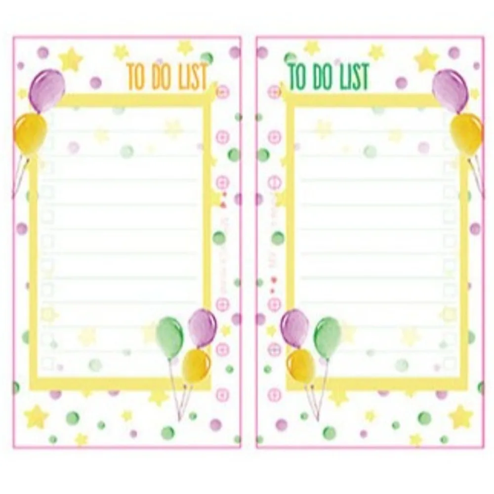 6홀 A5 A6 A7 루즈리프 리필 용지 꽃 과일 무늬 내부 리필 스프링 바인더 용..