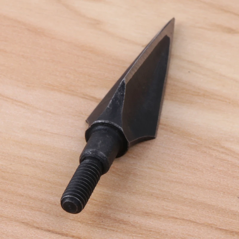 Archery Arrowhead 100 Grain High Carbon Steel Hunting 3 for Sharp for Arrow Tips