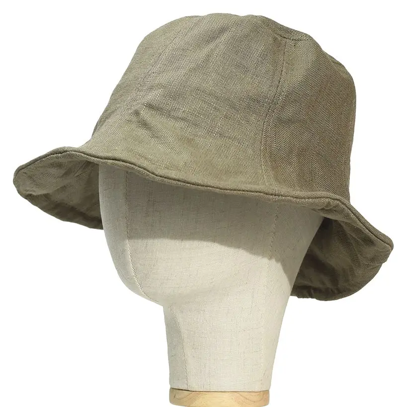 

New Fisherman Hat Retro Linen Bucket Hats Outdoor Men Women Washed Linen Panama Sun Hat Fashion Hip Hop Gorros Bob Hat