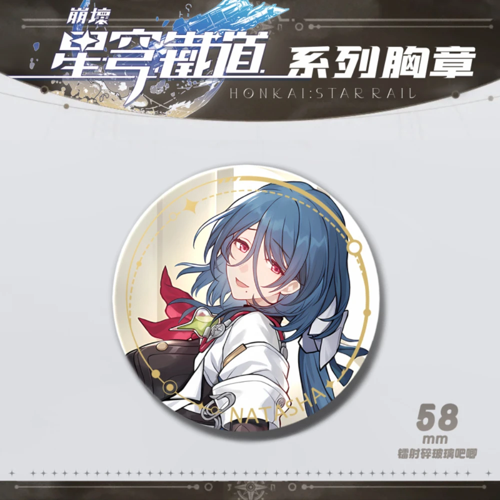 Spiel Honkai Impact Luocha Kafka Himeko Fu Xuan Dan Heng Bronya Zaychik Bailu Asta Arlan Qingque Blade Seele Badge Geschenk – Detail 14
