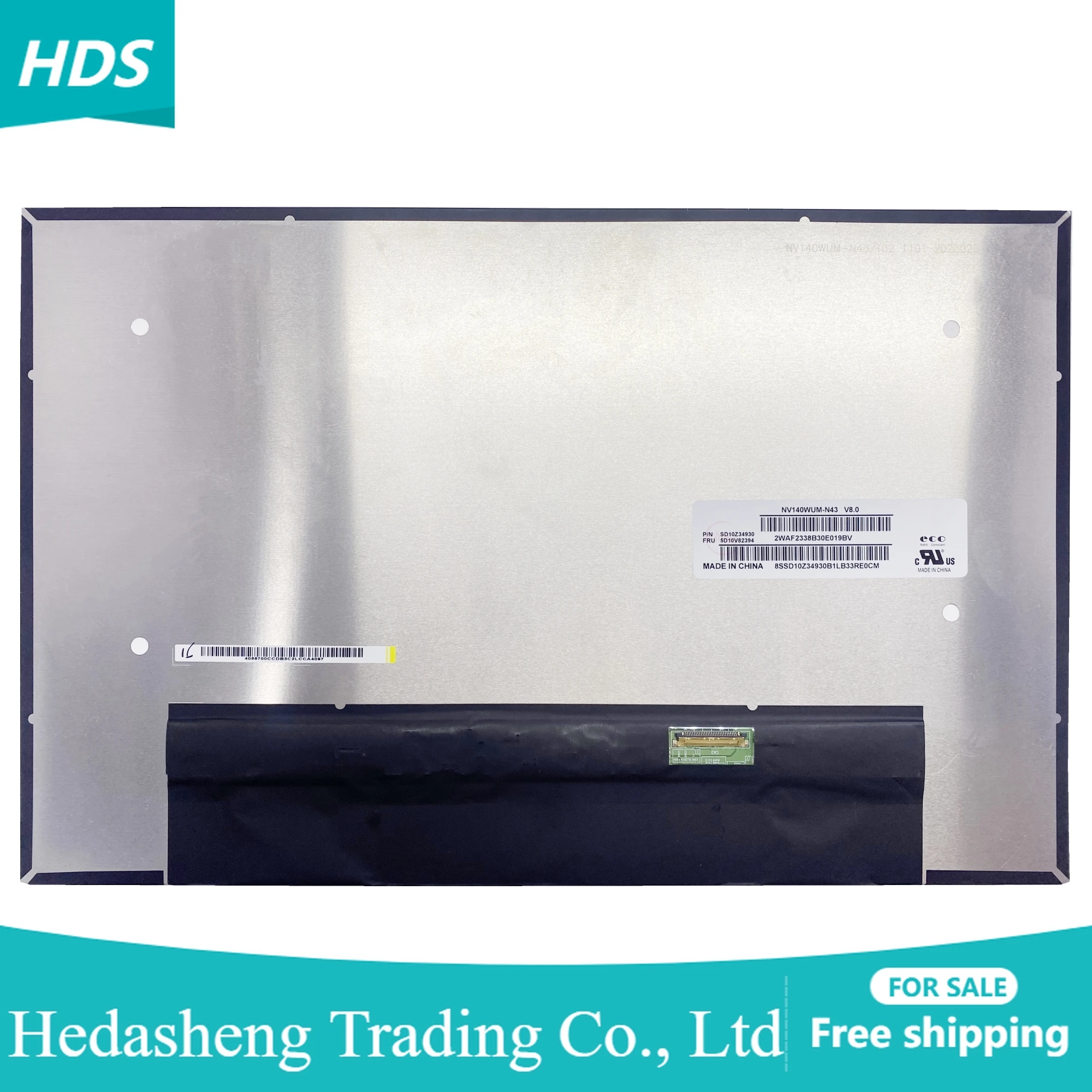 

NV140WUM-N43 B140UAN03.2 N140JCA-EEL14.0 ''для ЖК-экрана, сменная панель дисплея Matrix 1920x120 0 IPS, Новинка