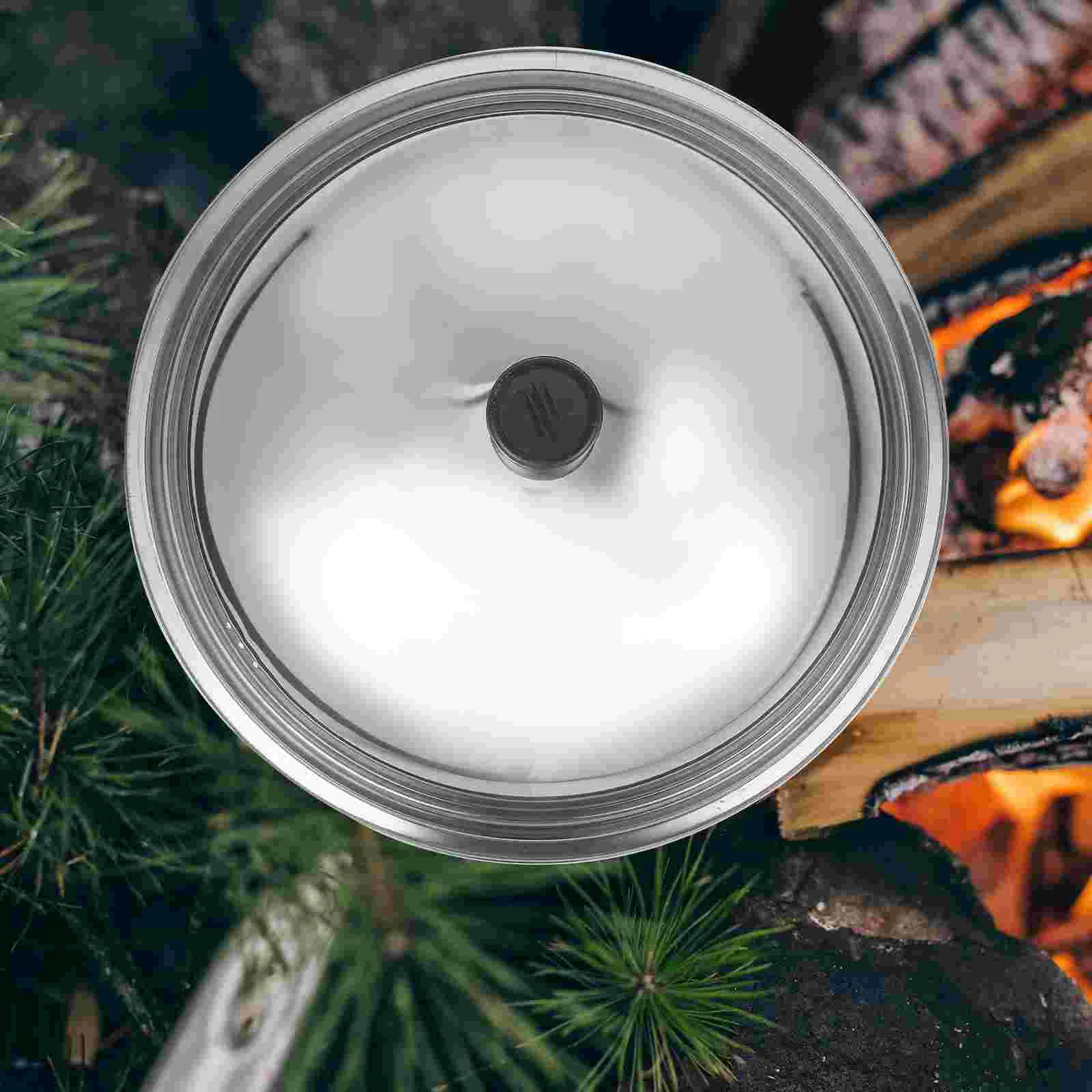 

33/36/38/40cm Stainless Steel Cooking Pot Lid Multifunction Anti-scald Thicken Pot Cover Protector Kitchen Tool