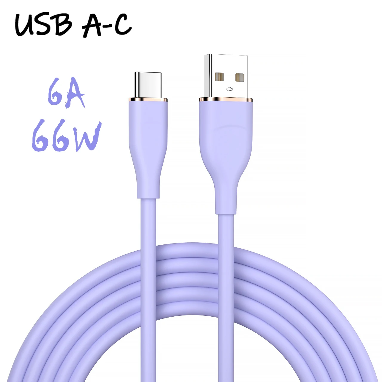 ตัวเลือกสินค้า สายชาร์จ USB-C 66W ชาร์จเร็ว ปลอดภัย สำหรับ iPhone Huawei Xiaomi