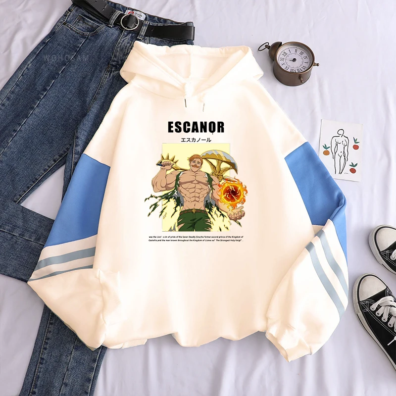 Sudaderas con capucha de Anime de los siete pecados capitales