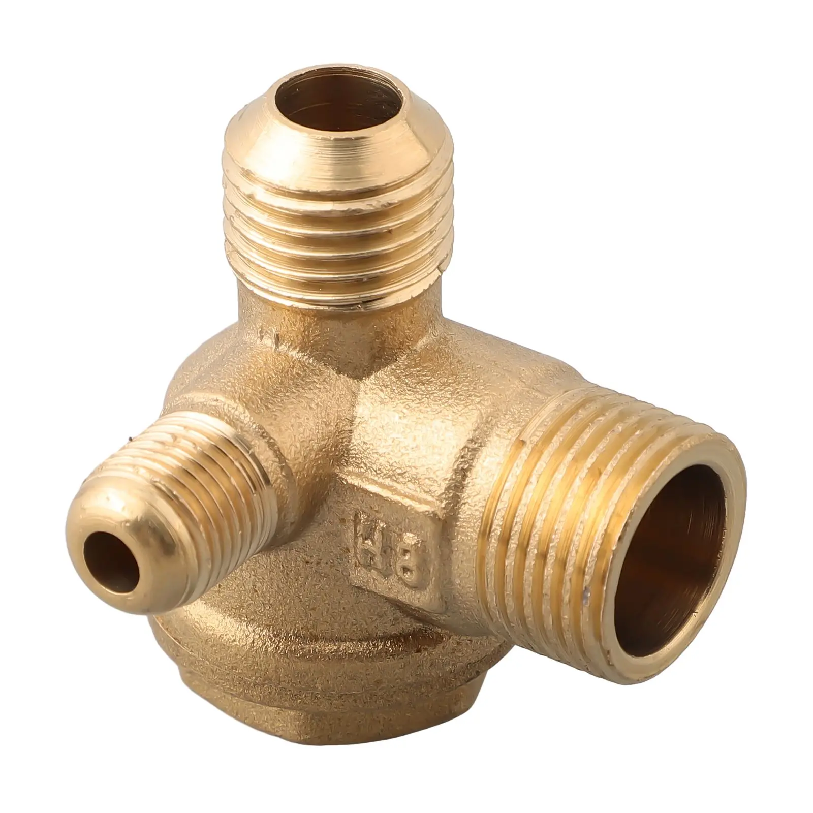 Unidirectional Air Pump Check Valve Connect Pipe Fittings Brass Cut-off Valve Air Compressor Accessories Replacement