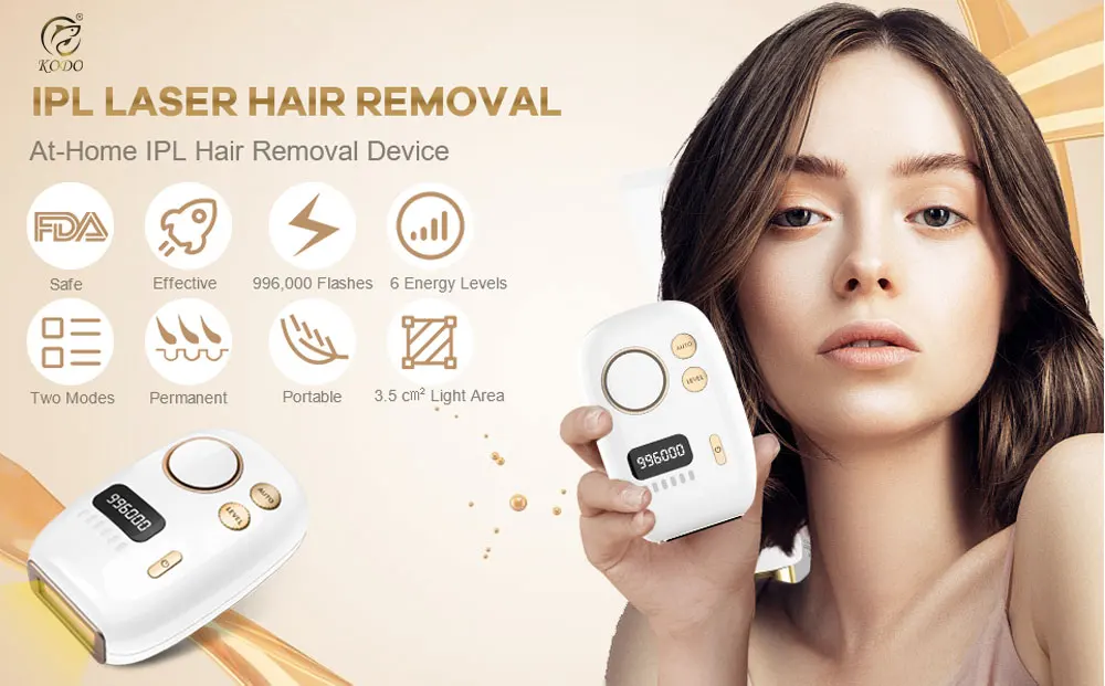 Laser epilator 996000 Flashes The Messless