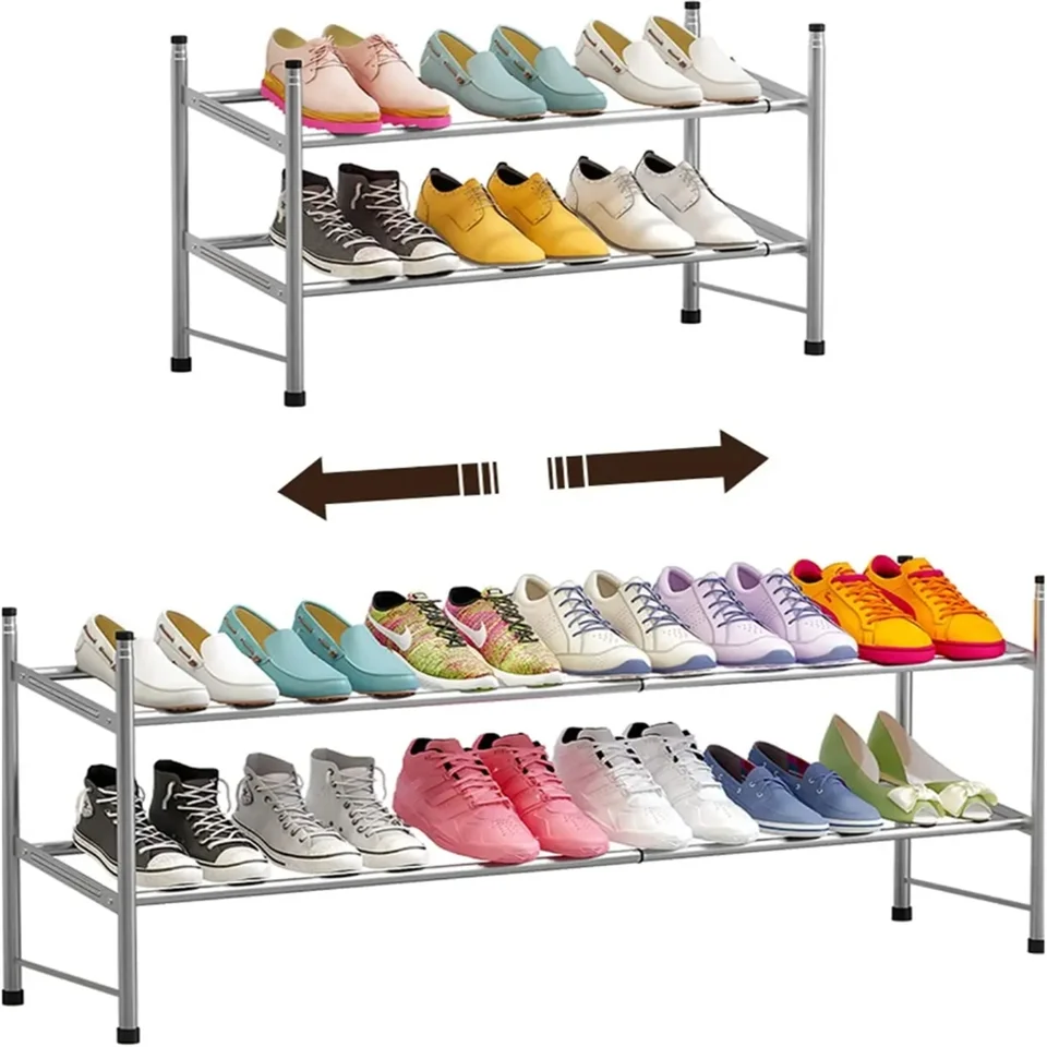HOMICKER Scarpiera organizer per 48 paia di scarpe, con sportello