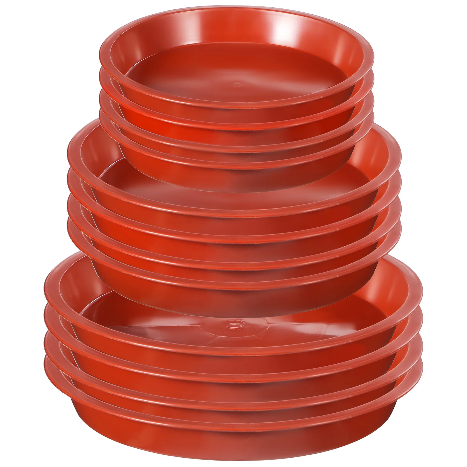 

Plant Saucers Flower Pot Saucers Plant Drip Trays Round Shaped Plant Saucer Plants Water Trays Edge Flower Tray Bottom