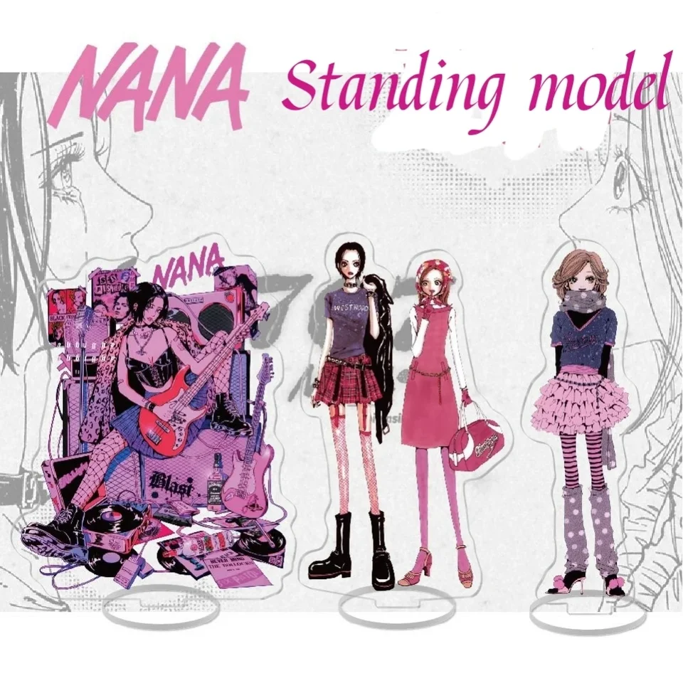 NANA Black White Manga Acrylic Stand Oosaki Nana Komatsu Hachi
