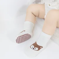 Children Baby Leg Warmer Long Socks Kids Spring Autumn Clothing Boy Girls Toddler Cartoon Mid Calf Socks Non-slip Shoes 3