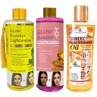 Huile de massage visage et corps à l'acide kojique, sérum éclaircissant, booster d'éclat, huile de soin éclaircissante et lissante pour le corps et le visage 1
