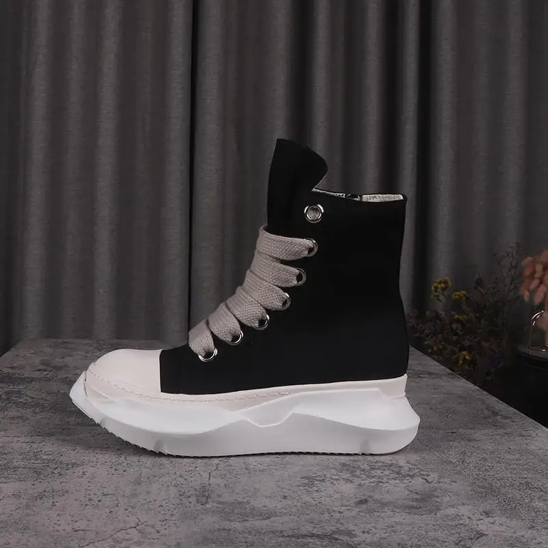 Rick Vintage Canvas Shoes Women Fashion Trainers Women High Top Sneaker Men Autumn Footwear Breathable Sneakers Platform Shoes casual sneakers
