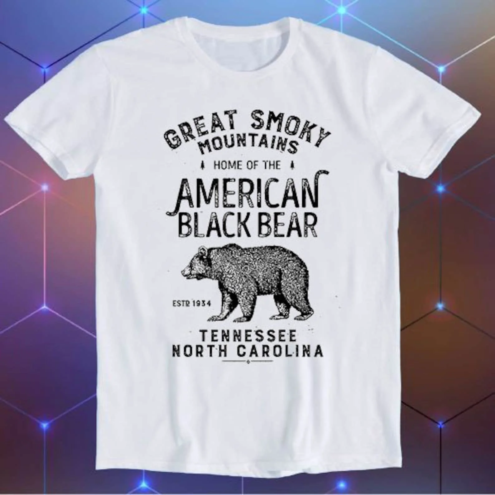

Great Smoky Mountains American Park Black Bear Parody Meme Movie Music Cool Funny Gift