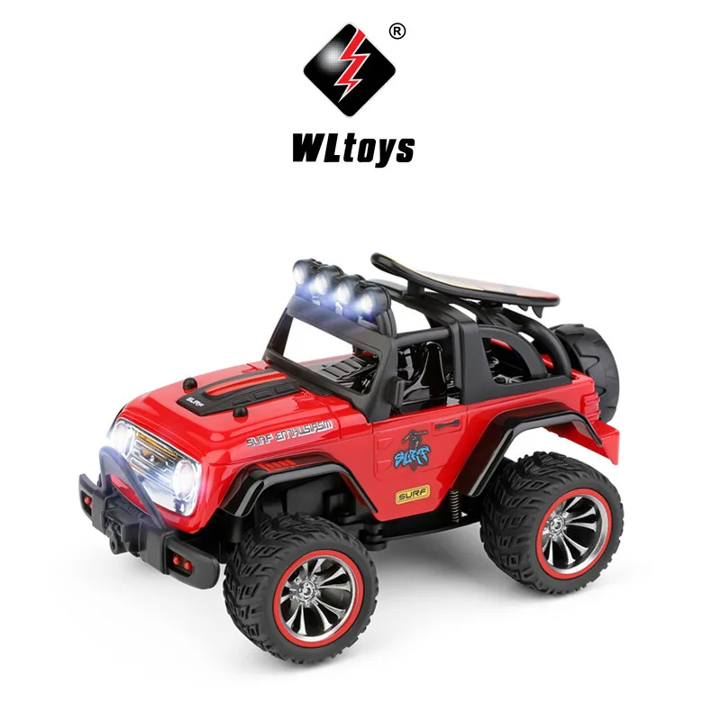 WLtoys 322221 remote control car 1:32electric two wheel drive off-road vehicle remote control with lights racing model boy gift 4