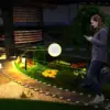 Solar Lights Outdoor Garden Solar Powered Wall Lamp Waterproof Motion Sensor Pathway Light Landscape Path Yard Backyard Lawn 5