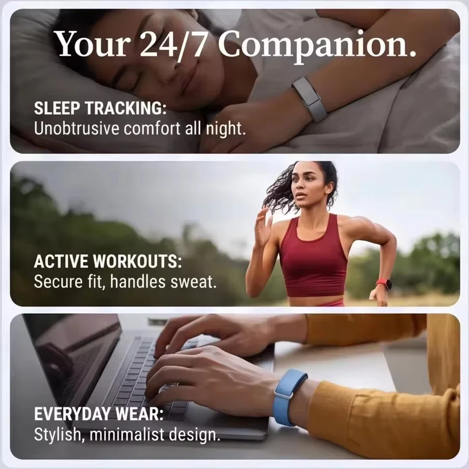 Breathable Adjustable Nylon Sport Wristband Replacement