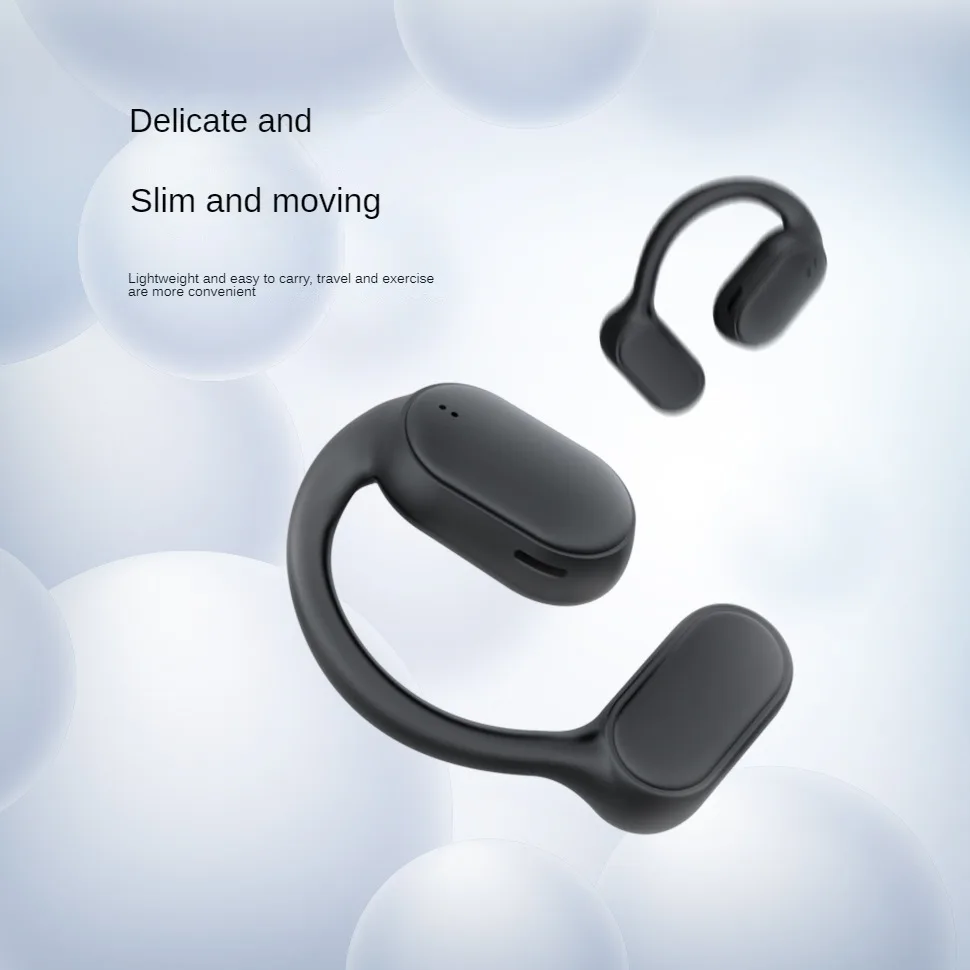 Wireless Bone Conduction Digital Bluetooth Earbuds Wireless Cancellation Noise Ear Mounted Sports Business Earphones Christmas