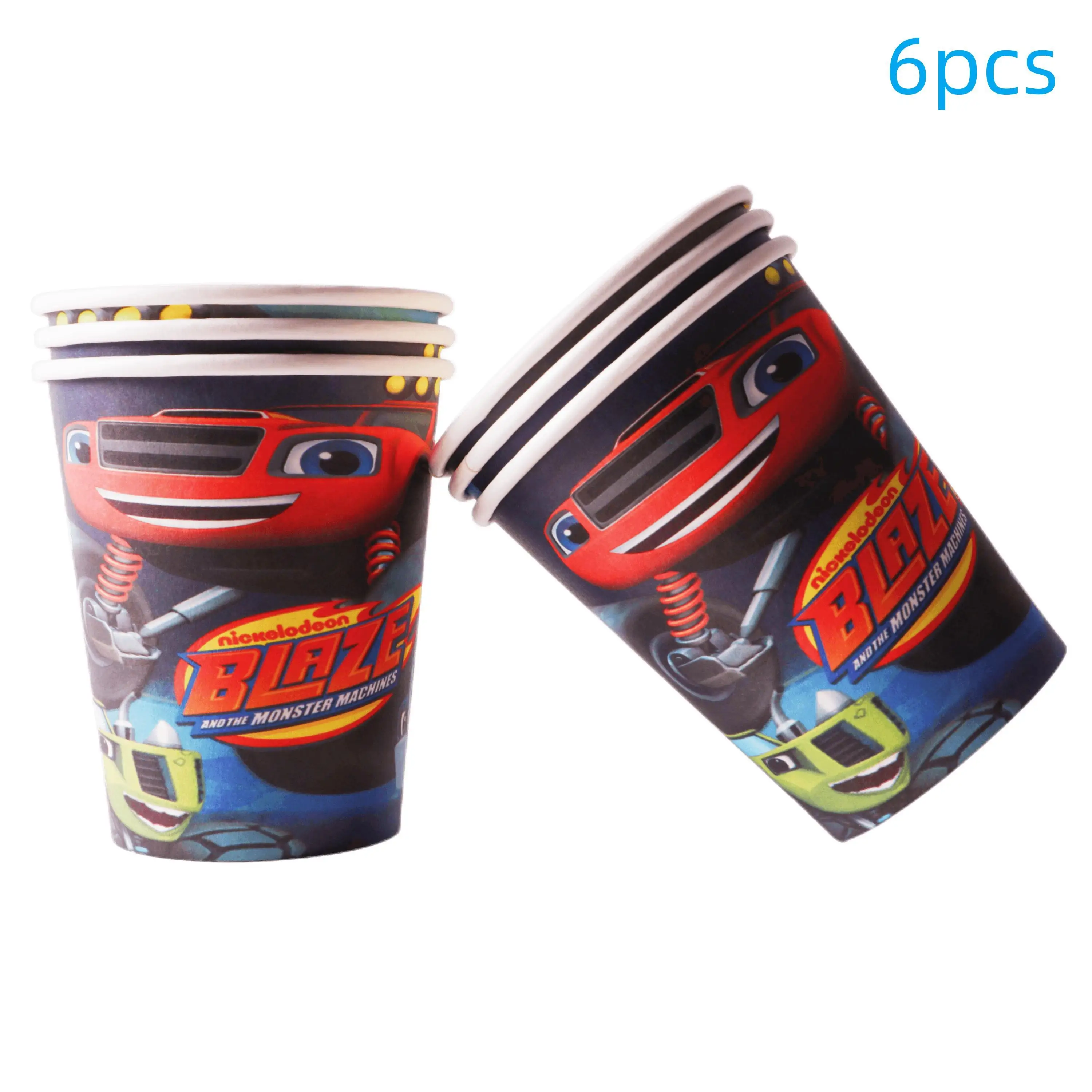Cartoon Blaze And The Monster Machine Birthday Party Disposable Tableware Decoration Articles for Children's Baby Shower birthday party decoration set