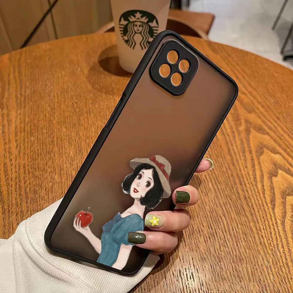 thumbnail image 1 of Funda mate para OPPO A97 A96 A95 A94 A93 A92 A92S A78 A74 A73 A72 A57 A55 A54 A53 4G 5G funda d-princesa Disney maquillaje de Navidad, 1 of 5