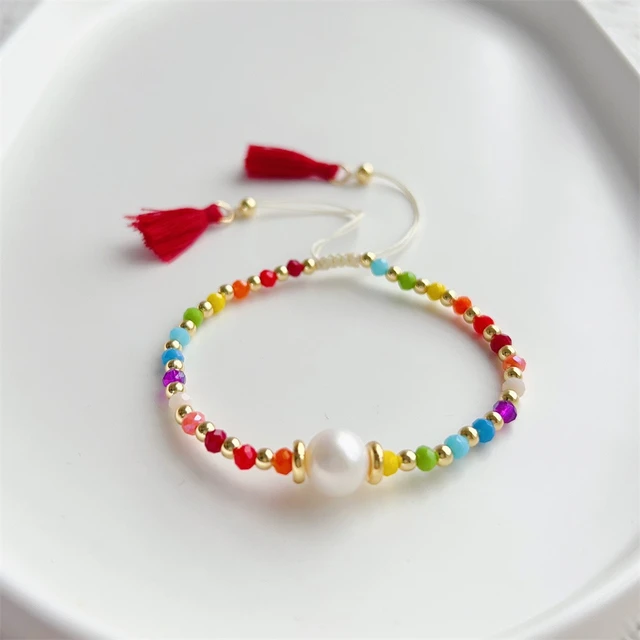 How to make bracelets with beads | Easy Tutorial | Artkala 139 - YouTube
