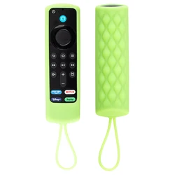 Silicone Protective Cover for Amazon Fire TV Stick Remote Control (Luminous green)