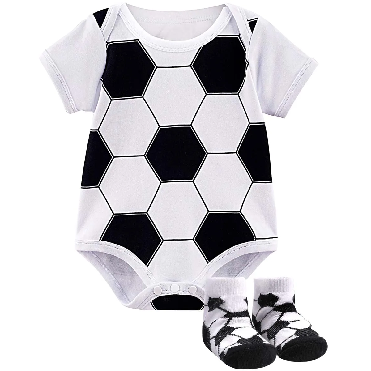 

Newborn Bodysuit Baby Boys Outfit Infant Girl Clothing Set Costume 100% Cotton Summer Short Romper