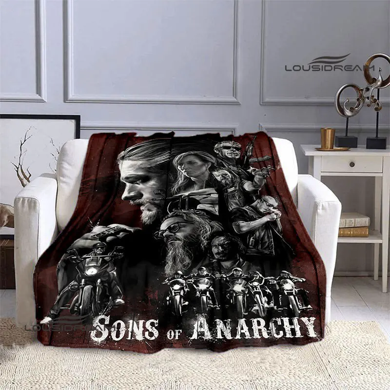 Sons of Anarchy Retro Printing blanket blankets for beds fall guys