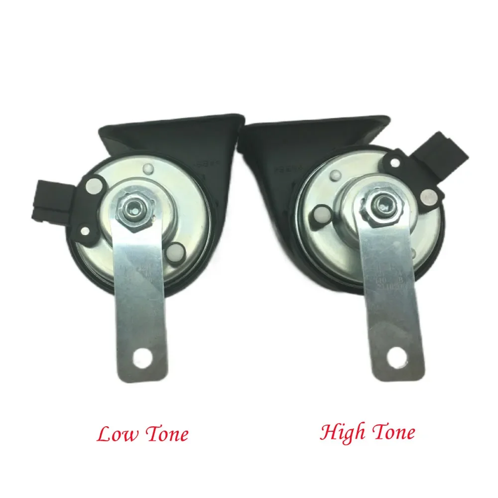 12V Snail Horn 110-125db High/Low Tone for Toyota Corolla CHR Camry Highlander RAV4 Avalon Yaris Waterproof