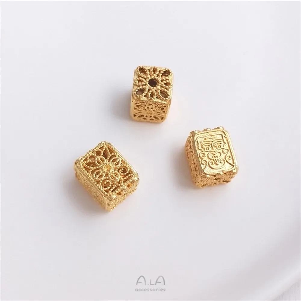 Рисунок 6 - Песчаные золотые полые резные разделительные