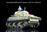 Henglong HL 1/16 Model Plastic USA M4A3 Sherman Static Tank 3898 W/O Main Board Gift Toys 1