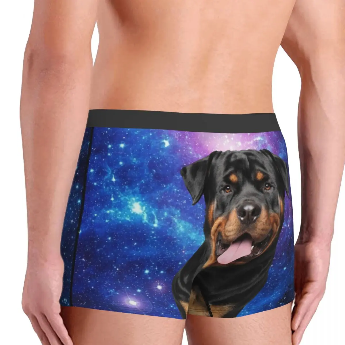 Custom Rottweiler Dog Boxer Shorts For Homme 3D Print Male Underwear Panties Briefs Breathbale Underpants 4