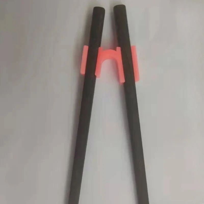 2PCS Reusable Chopstick Helpers Kid Training Holder Chinese Chopstick Plastic Clamps Helper For Kids Adults Beginner Learner