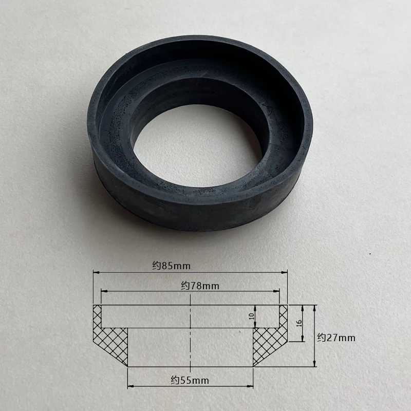 Split Toilet Water Tank Accessories, Drainage Valve, Rubber Sealing Ring, Foam Rubber Ring, Water Stop Ring