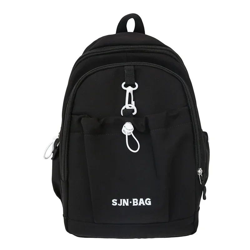 thumbnail image 1 of Nuevas mochilas de nailon de gran capacidad a juego con colores, oferta de 2024, mochilas escolares sencillas, informales, versátiles y duraderas para mujer, 1 of 5