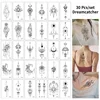 30pcs/set Tatuajes Temporales Sexy Fake Tattoo for Woman Hands Arm Body Waterproof Temporary Tattoos Tatouage Temporaire Femme 1