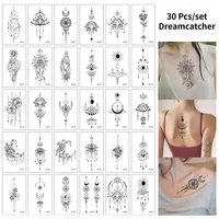 30pcs/set Tatuajes Temporales Sexy Fake Tattoo for Woman Hands Arm Body Waterproof Temporary Tattoos Tatouage Temporaire Femme 1