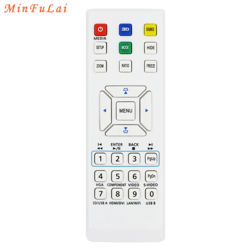 Mingfulai For ACER Projector Remote Control Universal X112 X113 X114