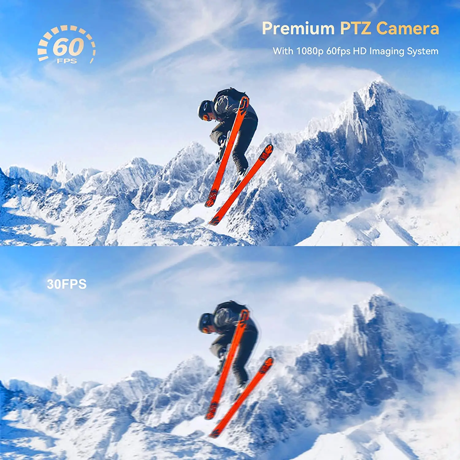 Tenveo PTZ Camera VHD20H 20X Optical Zoom 1080P@60FPS USB with HDMI IP Video Conference Camera Work with OBS Zoom Teams vMix