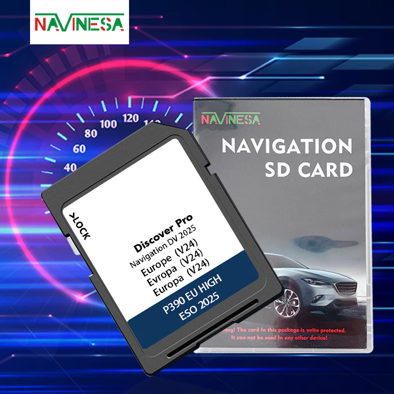 for Volkswagen Tiguan AD1 Navigation Pro DV V24 Cover Europe Spain UK Portugal Serbia 64GB Memory Card