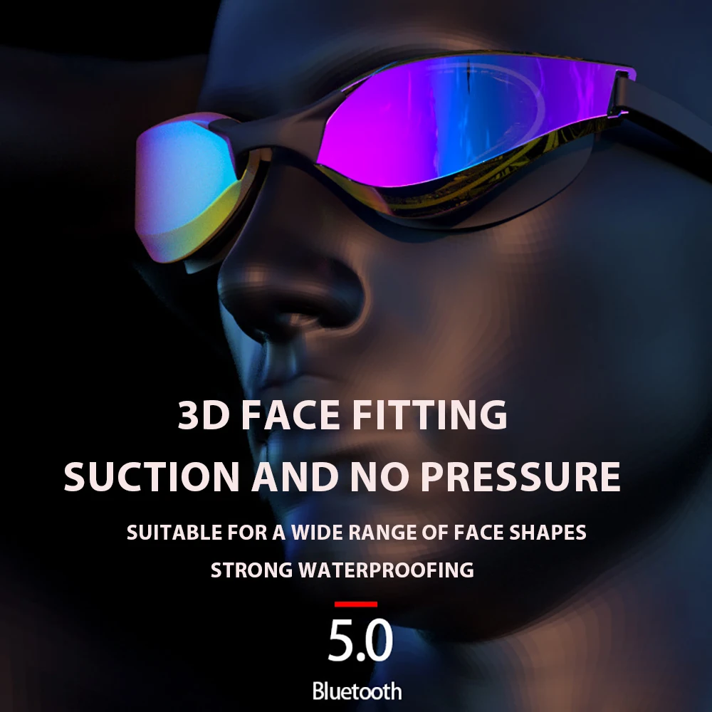 Swim Goggles swimming goggles Professional Anti-Fog HD Wide-Angle Lens Summer Adult Adjustable Nose Bridge Swim Goggles Swimning Equipment