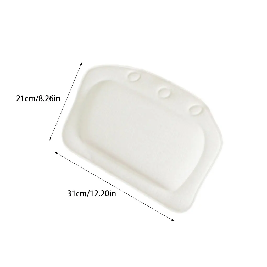 Stylish And Durable Bathtub Cushion For Neck Support With Suction Cup Neck Bathtub Cushion Modern