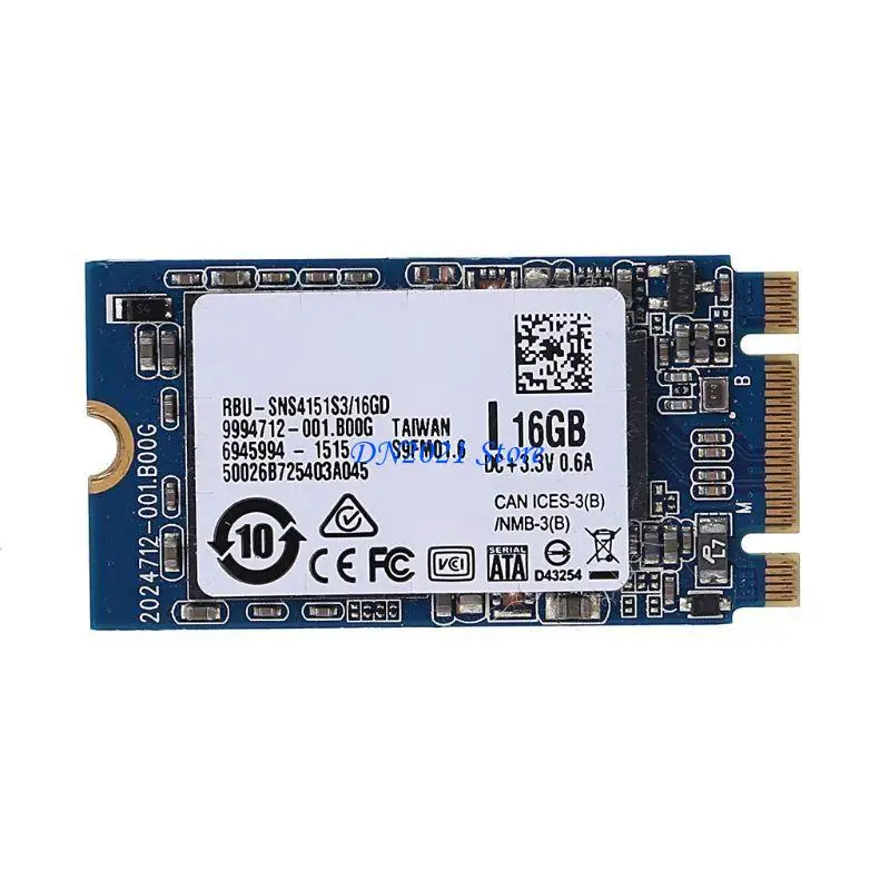 F3KE 16GB 내부 내부 SSD 모듈 SNS4151S3 노트북 PC 컴퓨터 노트북 용 하프 슬림 솔리드 스테이트 하드 드라이브