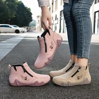 New Spring Women Ankle Boots Outdoor Casual Walking Boots Fashion Comfortable Women's Shoes High Top Autumn Women's Sneakers - Image 6